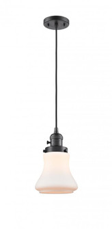 Bellmont - 1 Light - 6 inch - Oil Rubbed Bronze - Cord hung - Mini Pendant (3442|201CSW-OB-G191-LED)