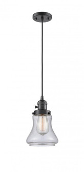Bellmont - 1 Light - 6 inch - Oil Rubbed Bronze - Cord hung - Mini Pendant (3442|201CSW-OB-G194)