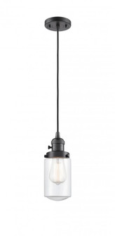 Dover - 1 Light - 5 inch - Oil Rubbed Bronze - Cord hung - Mini Pendant (3442|201CSW-OB-G312-LED)