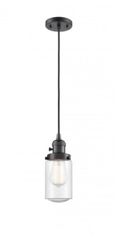 Dover - 1 Light - 5 inch - Oil Rubbed Bronze - Cord hung - Mini Pendant (3442|201CSW-OB-G314-LED)