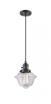 Oxford - 1 Light - 7 inch - Oil Rubbed Bronze - Cord hung - Mini Pendant (3442|201CSW-OB-G532-LED)