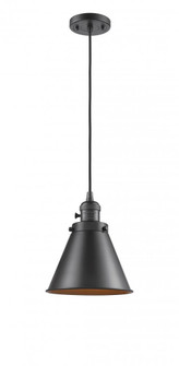 Appalachian - 1 Light - 8 inch - Oil Rubbed Bronze - Cord hung - Mini Pendant (3442|201CSW-OB-M13-OB-LED)