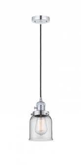 Bell - 1 Light - 5 inch - Polished Chrome - Cord hung - Mini Pendant (3442|201CSW-PC-G52-LED)