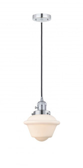 Oxford - 1 Light - 7 inch - Polished Chrome - Cord hung - Mini Pendant (3442|201CSW-PC-G531-LED)