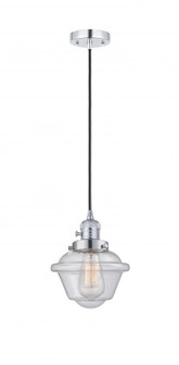 Oxford - 1 Light - 7 inch - Polished Chrome - Cord hung - Mini Pendant (3442|201CSW-PC-G534-LED)