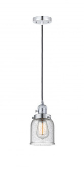 Bell - 1 Light - 5 inch - Polished Chrome - Cord hung - Mini Pendant (3442|201CSW-PC-G54-LED)