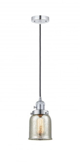 Bell - 1 Light - 5 inch - Polished Chrome - Cord hung - Mini Pendant (3442|201CSW-PC-G58-LED)