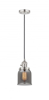 Bell - 1 Light - 5 inch - Polished Nickel - Cord hung - Mini Pendant (3442|201CSW-PN-G53)