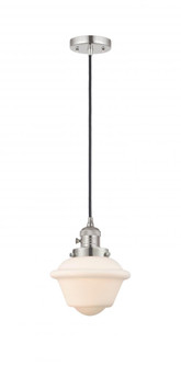 Oxford - 1 Light - 7 inch - Polished Nickel - Cord hung - Mini Pendant (3442|201CSW-PN-G531)