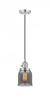 Bell - 1 Light - 5 inch - Polished Nickel - Cord hung - Mini Pendant (3442|201CSW-PN-G53-LED)