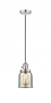 Bell - 1 Light - 5 inch - Polished Nickel - Cord hung - Mini Pendant (3442|201CSW-PN-G58-LED)