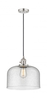 Bell - 1 Light - 12 inch - Polished Nickel - Cord hung - Mini Pendant (3442|201CSW-PN-G74-L)