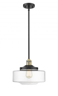 Bridgeton - 1 Light - 12 inch - Black Antique Brass - Stem Hung - Mini Pendant (3442|201S-BAB-G692-12)
