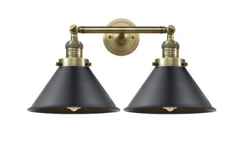 Briarcliff - 2 Light - 19 inch - Antique Brass - Adjustable Bath Vanity Light (3442|208-AB-M10-BK)