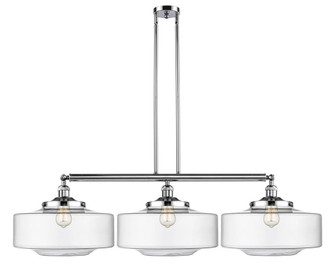 Bridgeton - 3 Light - 50 inch - Polished Chrome - Stem Hung - Adjustable Island Light (3442|213-PC-G692-16)