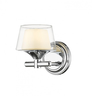 Laguna - 1 Light - 6 inch - Polished Chrome - Bath Vanity Light (3442|311-1W-PC-CLW-LED)