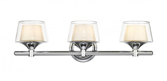 Laguna - 3 Light - 24 inch - Polished Chrome - Bath Vanity Light (3442|311-3W-PC-CLW-LED)