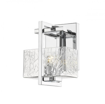 Striate - 1 Light - 5 inch - Polished Chrome - Bath Vanity Light (3442|312-1W-PC-CL-LED)