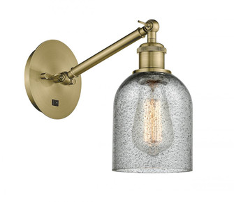 Caledonia - 1 Light - 5 inch - Antique Brass - Adjustable Sconce (3442|317-1W-AB-G257-LED)