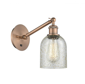 Caledonia - 1 Light - 5 inch - Antique Copper - Adjustable Sconce (3442|317-1W-AC-G259-LED)
