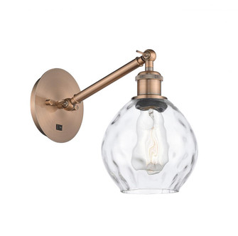 Waverly - 1 Light - 6 inch - Antique Copper - Adjustable Sconce (3442|317-1W-AC-G362-LED)