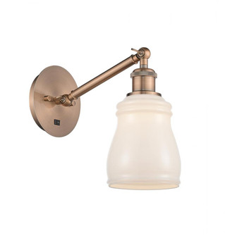 Ellery - 1 Light - 5 inch - Antique Copper - Adjustable Sconce (3442|317-1W-AC-G391-LED)