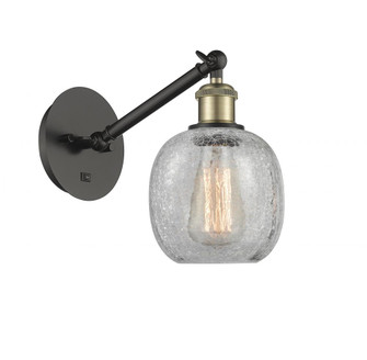 Belfast - 1 Light - 6 inch - Black Antique Brass - Adjustable Sconce (3442|317-1W-BAB-G105)