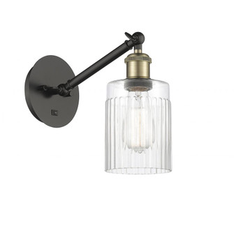 Hadley - 1 Light - 5 inch - Black Antique Brass - Adjustable Sconce (3442|317-1W-BAB-G342)