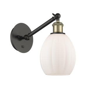 Eaton - 1 Light - 6 inch - Black Antique Brass - Adjustable Sconce (3442|317-1W-BAB-G81)