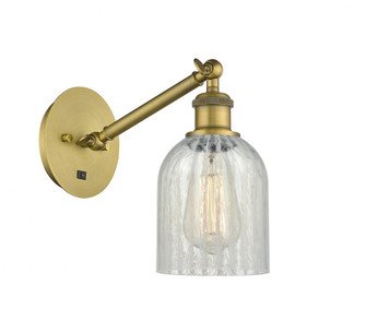 Caledonia - 1 Light - 5 inch - Brushed Brass - Adjustable Sconce (3442|317-1W-BB-G2511-LED)