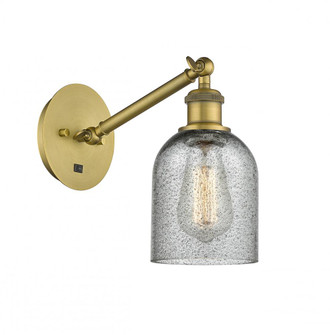 Caledonia - 1 Light - 5 inch - Brushed Brass - Sconce (3442|317-1W-BB-G257-LED)