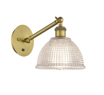 Arietta - 1 Light - 8 inch - Brushed Brass - Adjustable Sconce (3442|317-1W-BB-G422-LED)
