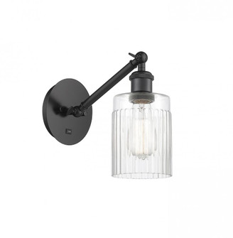Hadley - 1 Light - 5 inch - Matte Black - Adjustable Sconce (3442|317-1W-BK-G342)
