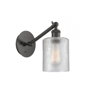 Cobbleskill - 1 Light - 5 inch - Oil Rubbed Bronze - Adjustable Sconce (3442|317-1W-OB-G112)