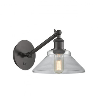 Orwell - 1 Light - 8 inch - Oil Rubbed Bronze - Adjustable Sconce (3442|317-1W-OB-G132-LED)