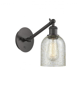 Caledonia - 1 Light - 5 inch - Oil Rubbed Bronze - Adjustable Sconce (3442|317-1W-OB-G259-LED)
