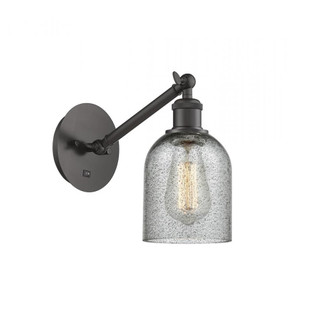 Caledonia - 1 Light - 5 inch - Oil Rubbed Bronze - Adjustable Sconce (3442|317-1W-OB-G257-LED)