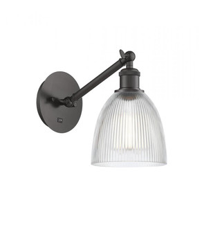 Castile - 1 Light - 6 inch - Oil Rubbed Bronze - Adjustable Sconce (3442|317-1W-OB-G382)