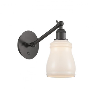 Ellery - 1 Light - 5 inch - Oil Rubbed Bronze - Adjustable Sconce (3442|317-1W-OB-G391-LED)