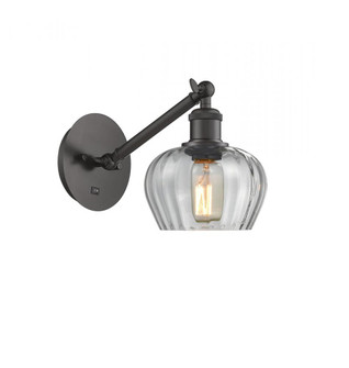 Fenton - 1 Light - 7 inch - Oil Rubbed Bronze - Adjustable Sconce (3442|317-1W-OB-G92)