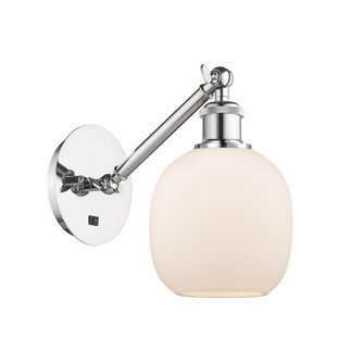 Belfast - 1 Light - 6 inch - Polished Chrome - Adjustable Sconce (3442|317-1W-PC-G101-LED)