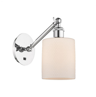 Cobbleskill - 1 Light - 5 inch - Polished Chrome - Adjustable Sconce (3442|317-1W-PC-G111-LED)