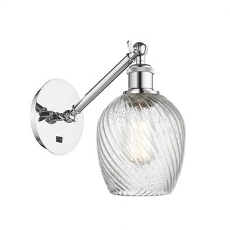 Salina - 1 Light - 6 inch - Polished Chrome - Adjustable Sconce (3442|317-1W-PC-G292)