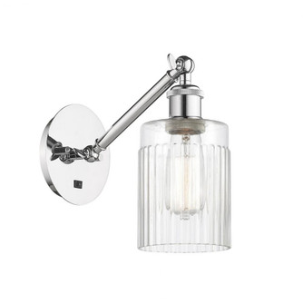 Hadley - 1 Light - 5 inch - Polished Chrome - Adjustable Sconce (3442|317-1W-PC-G342-LED)
