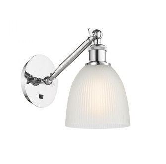 Castile - 1 Light - 6 inch - Polished Chrome - Adjustable Sconce (3442|317-1W-PC-G381-LED)