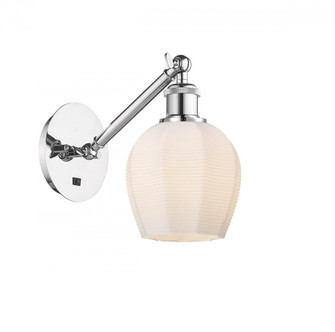 Norfolk - 1 Light - 6 inch - Polished Chrome - Adjustable Sconce (3442|317-1W-PC-G461-6-LED)
