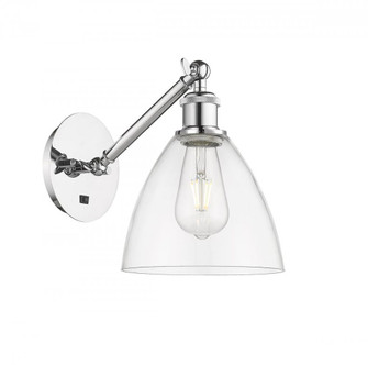 Bristol - 1 Light - 8 inch - Polished Chrome - Adjustable Sconce (3442|317-1W-PC-GBD-752-LED)