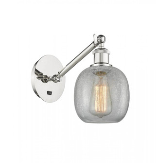 Belfast - 1 Light - 6 inch - Polished Nickel - Adjustable Sconce (3442|317-1W-PN-G105-LED)