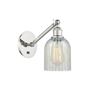 Caledonia - 1 Light - 5 inch - Polished Nickel - Adjustable Sconce (3442|317-1W-PN-G2511-LED)
