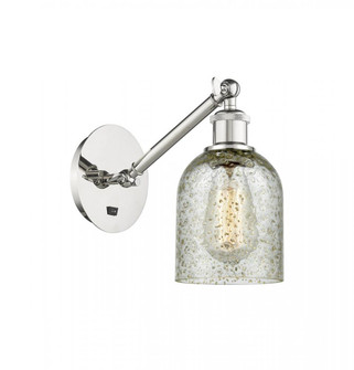 Caledonia - 1 Light - 5 inch - Polished Nickel - Adjustable Sconce (3442|317-1W-PN-G259-LED)